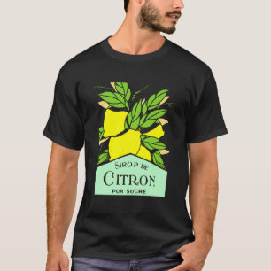 Camiseta Antiguidade: Sirop de Citron Lemons, Poster de pub