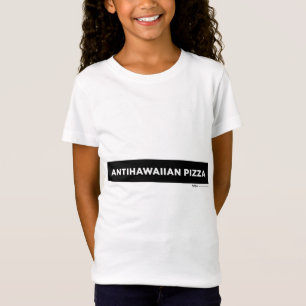 Camiseta Antihawaiian Pizza Word Design