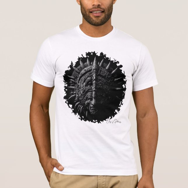 Camiseta Antike Zivilisationen (Masken, Muster, Zeichen) (Frente)