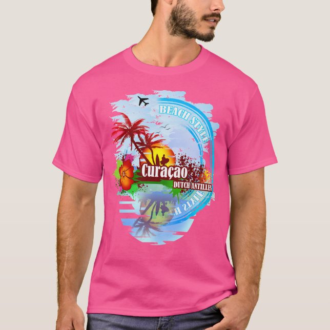 Camiseta Antilhas Neerlandesas de Curacao (Frente)