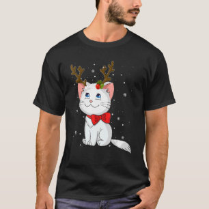 Camiseta Antílope de Natal para Homens Mulheres Rapazes