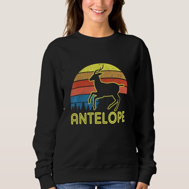Camiseta Antílope Tee Antílope Vintage Retro Estilo Sunset (Frente)