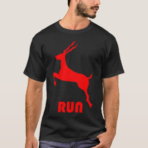 Camiseta Antílope Vermelho