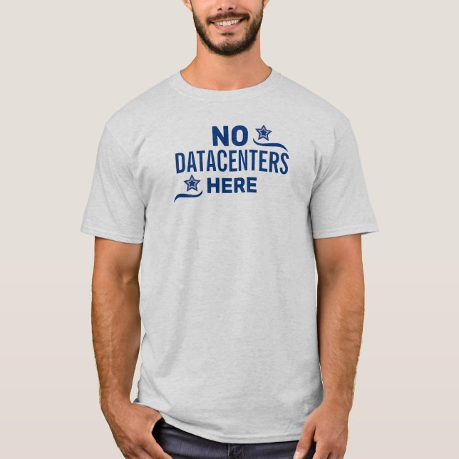 Camiseta Antipolítico de Datacenter (Frente)