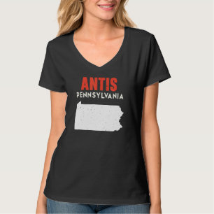 Camiseta Antis Pennsylvania EUA State America Viagem