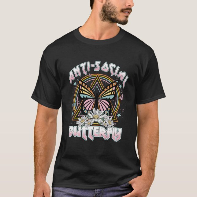 Camiseta Antismosmosfera Funny Retro Vintage Design (Frente)