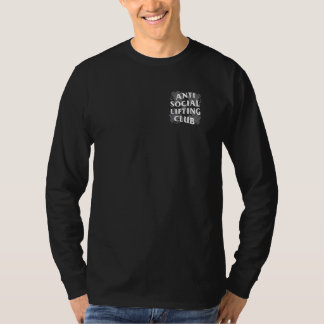 Camiseta Antisocial Lifting Club Dumbbells Cruzados Frente
