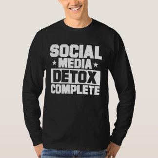 Camiseta Antisocial Social Media Detox Complete Introvert