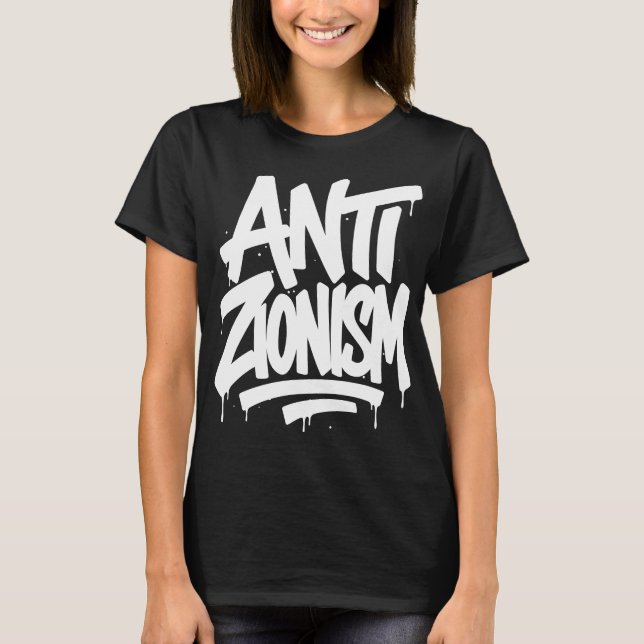 Camiseta Antissionismo  (Frente)