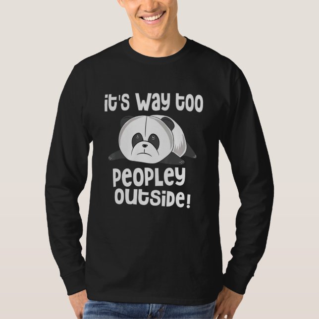 Camiseta Antissocial Para Homens (Frente)