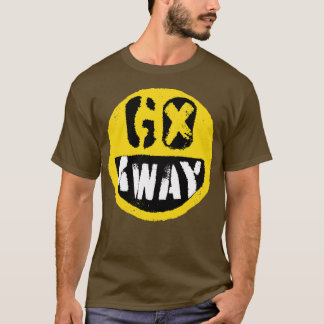Camiseta Antissocial Sai Emoji Design Engraçado Un Happy Fa