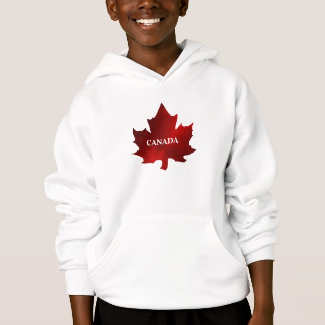 Camiseta Antoídio Folha Vermelha do CANADA (Frente)