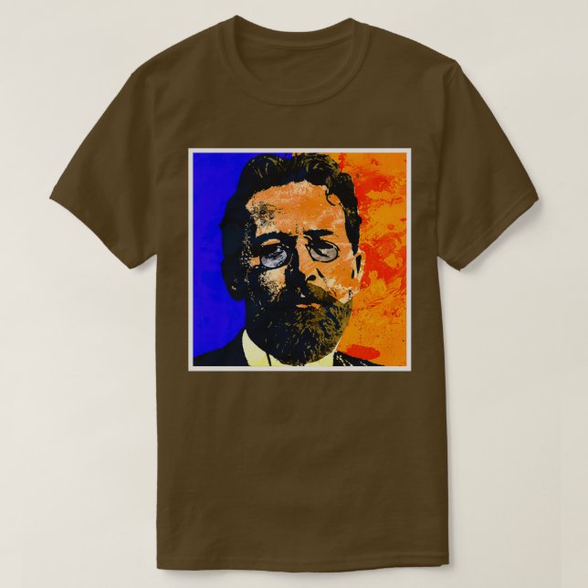 CAMISETA ANTON CHEKHOV 1 (Frente do Design)