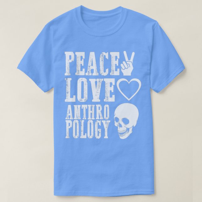 Camiseta Antropologia de Paz e Amor 3 (Frente do Design)