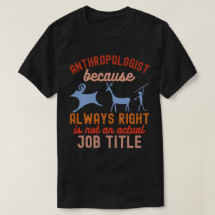 Camiseta Antropologia Forense, Antropólogo