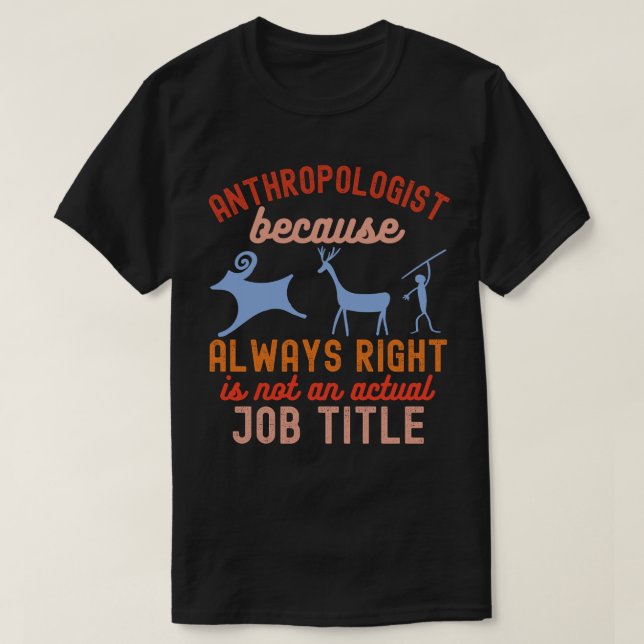 Camiseta Antropologia Forense, Antropólogo (Frente do Design)