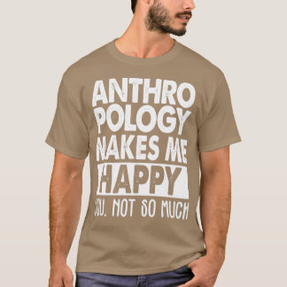 Camiseta Antropologia me faz feliz 2