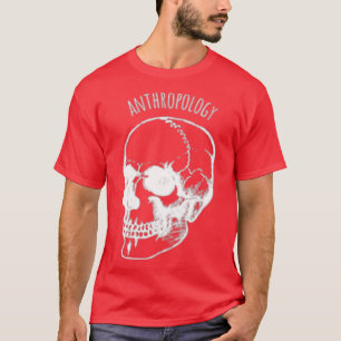 Camiseta ANTROPOLOGIA Novo Crânio