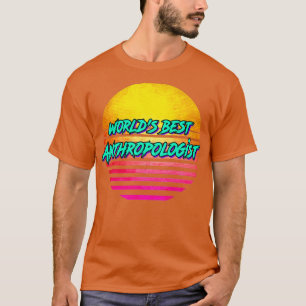 Camiseta Antropologia retrógrada dos anos 80