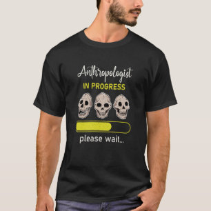 Camiseta Antropologista Antropologista Profissão de Dizer H