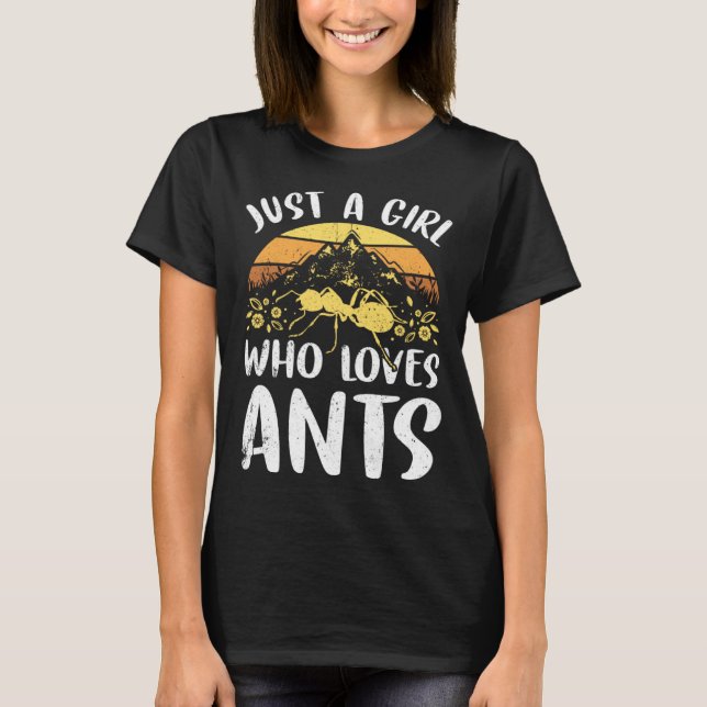 Camiseta Ants Insects Beetle Bug Entomology (Frente)