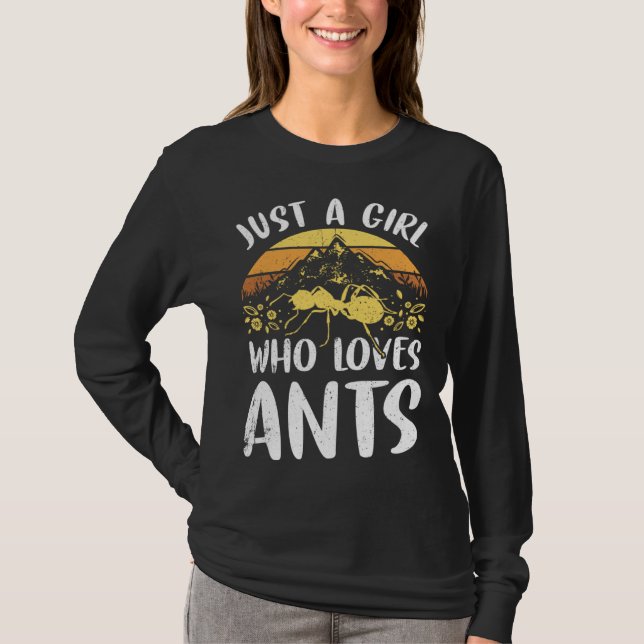 Camiseta Ants Insects Beetle Bug Entomology (Frente)