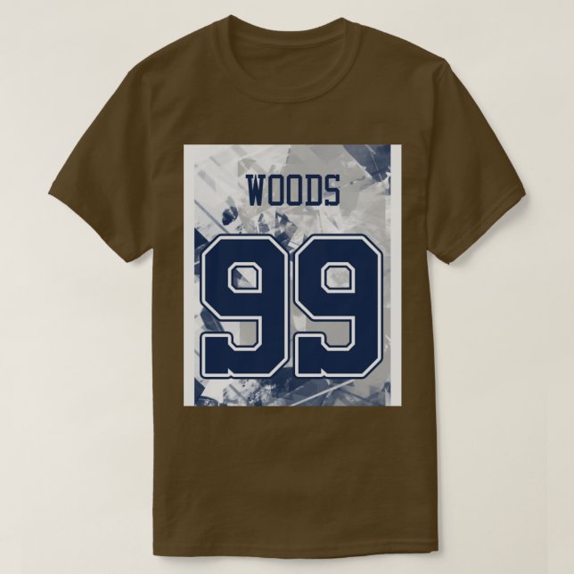 CAMISETA ANTWAUN WOODS (Frente do Design)