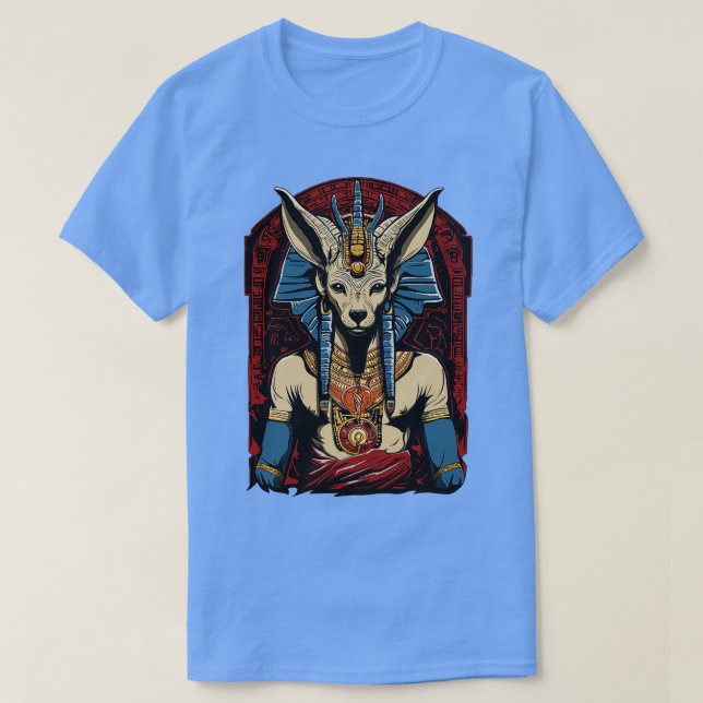 Camiseta Anubis Antigo Deus Egípcio (Frente do Design)