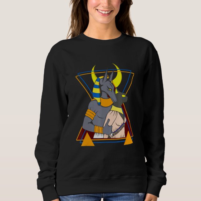 Camiseta Anubis Art Anubis E Anubis Jackal Anubis (Frente)