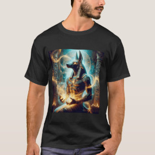 Camiseta Anúbis Deus Egípcio Mitologia Pós-Vida Morte Fanta