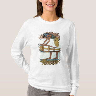 Camiseta Anubis e uma mamã, do túmulo de Sennedjem