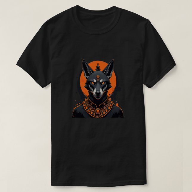 Camiseta Anúbis Renascido (Frente do Design)