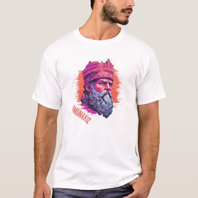 Camiseta Anunakiz Nebuchadnezzar, Rei dos Anunnaki (Frente)