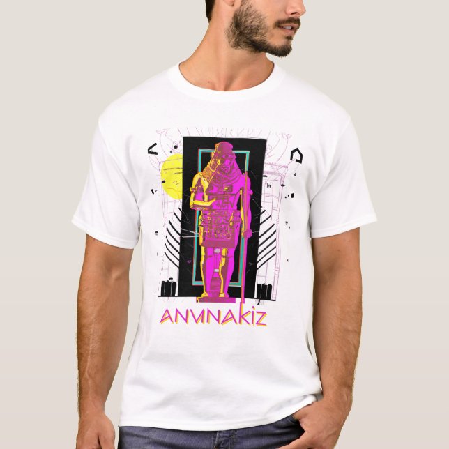 Camiseta Anunakiz Neon Anunnaki Guardian (Frente)