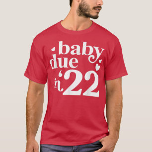 Camiseta Anunciação De Gravidez Bebê Vencido Em 22 Bebês