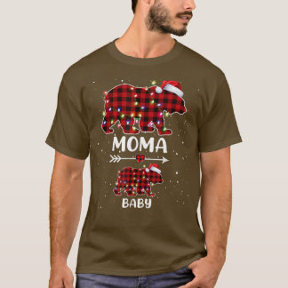 Camiseta Anunciação de Gravidez Polar do Urso Xadrez de Nat