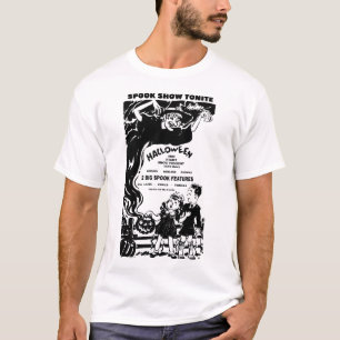 Camiseta Anúncio 1945 do filme da mostra do susto do Dia