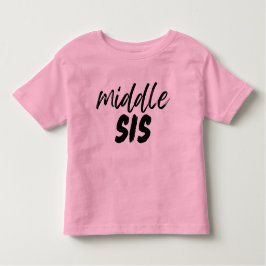 Camiseta Anúncio da irmã do SIS MIDDLE, presente irmão