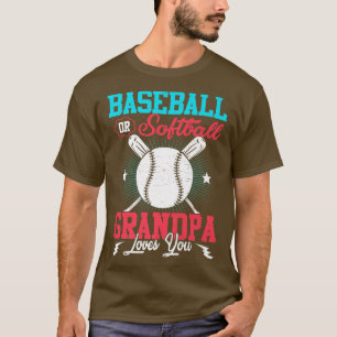 Camiseta Anúncio De Baseball Ou Softball O Gênero Revela Gr