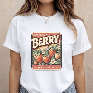 Camiseta Anúncio de Bebê Berry Revelação de Gravidez