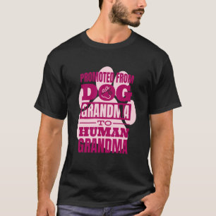 Camiseta Anúncio De Bebê Promovido Da Avó De Cachorro Para