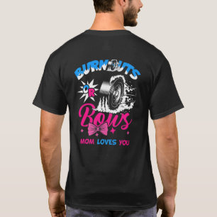 Camiseta Anúncio de Festa de Revelação do Sexo do Bebê Mãe