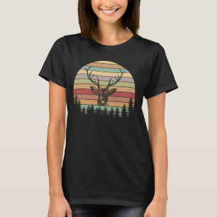 Camiseta Anúncio de Floresta Montanhas Acampamento Trilha V