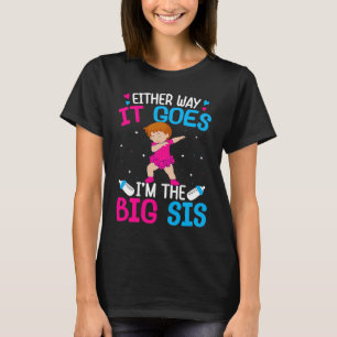 Camiseta Anúncio de gênero De qualquer jeito Eu sou o Bi
