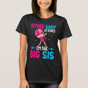Camiseta Anúncio de gênero De qualquer jeito Eu sou o Bi