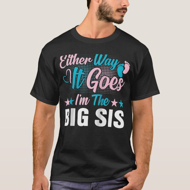 Camiseta Anúncio de gênero De qualquer jeito, eu sou o gran (Frente)
