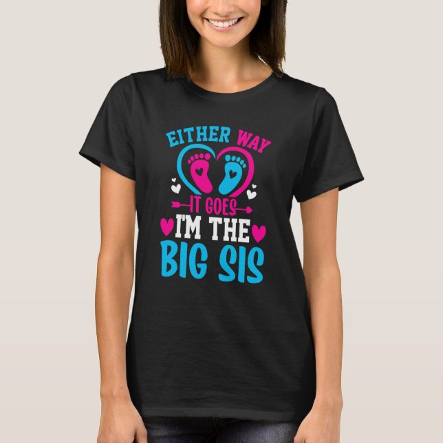 Camiseta Anúncio de gênero De qualquer jeito, eu sou o gran (Frente)
