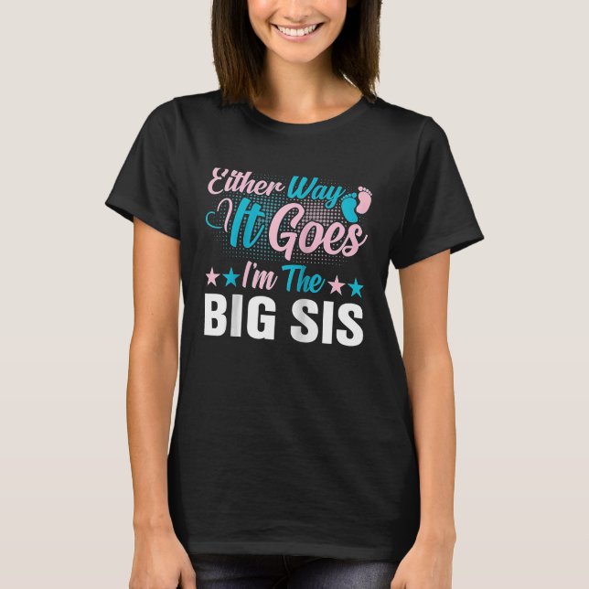 Camiseta Anúncio de gênero De qualquer jeito, eu sou o gran (Frente)