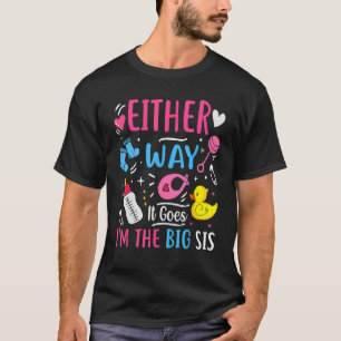 Camiseta Anúncio de gênero de qualquer jeito Eu sou o grand