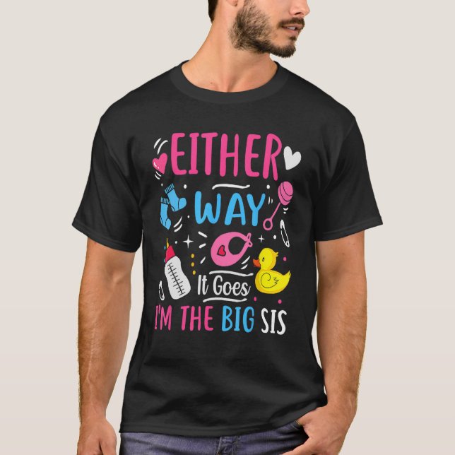 Camiseta Anúncio de gênero de qualquer jeito Eu sou o grand (Frente)